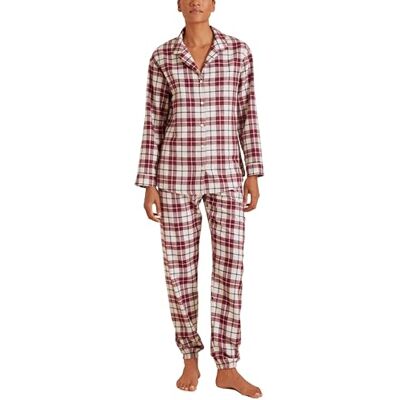 CALIDA Holiday Dreams Pyjamaset voor dames, Rood (Rio Red), 48/50 CALIDA Holiday Dreams Pyjamaset voor dames, Rood (Rio Red), 48/50