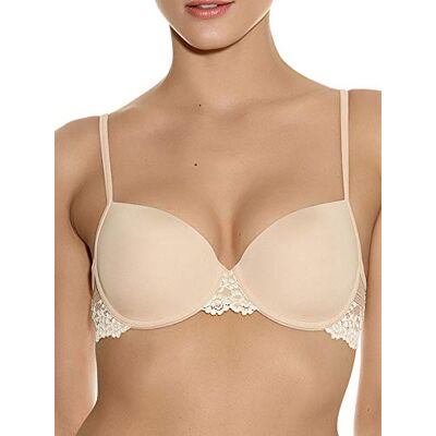 Wacoal Dames Petite Embrace Lace Push Up BH, Natuurlijke Naakt, 70A Wacoal Dames Petite Embrace Lace Push Up BH, Natuurlijke Naakt, 70A