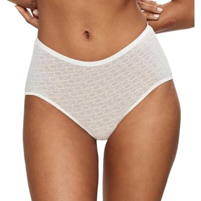 Triumph Signature Sheer Maxi Ex Slips voor dames, Ecru White., 46 Triumph Signature Sheer Maxi Ex Slips voor dames, Ecru White., 46