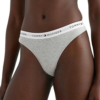 Tommy Hilfiger Dames String Slipje, lichtgrijs Hei, XL Tommy Hilfiger Dames String Slipje, lichtgrijs Hei, XL