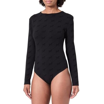 HUGO Dames Loungew_Longsleeve, zwart, L HUGO Dames Loungew_Longsleeve, zwart, L