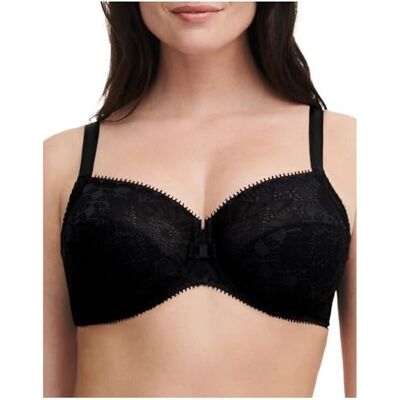 Chantelle Day To Night, zeer dekkende beugelbeha, damesondergoed, zwart, 70G Chantelle Day To Night, zeer dekkende beugelbeha, damesondergoed, zwart, 70G