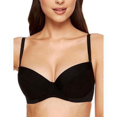 Gorteks Push-up beha voor dames, zwart, 70D Gorteks Push-up beha voor dames, zwart, 70D