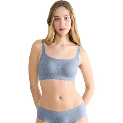 Sloggi Zero Feel Bliss Top Bluish Gray, Bluish Gray, XS Sloggi Zero Feel Bliss Top Bluish Gray, Bluish Gray, XS