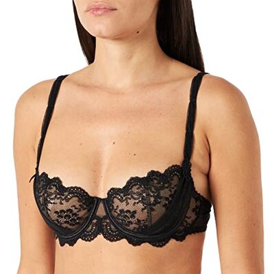 Aubade Lamour Comfort voor dames, halve kop, beha balkon Aubade Lamour Comfort voor dames, halve kop, beha balkon