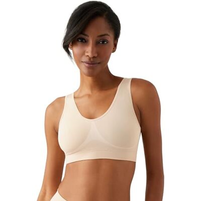 Wacoal WAWL9- B Smooth Bralette BH, Sand, 44, Zand, 100 Wacoal WAWL9- B Smooth Bralette BH, Sand, 44, Zand, 100