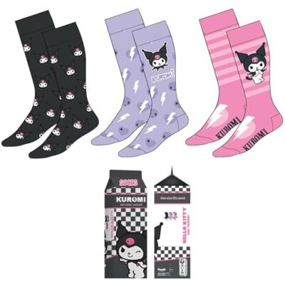 CERDÁ LIFE'S LITTLE MOMENTS Cerdá Hello Kitty Kuromi Sokken EU 36-43 CERDÁ LIFE'S LITTLE MOMENTS Cerdá Hello Kitty Kuromi Sokken EU 36-43
