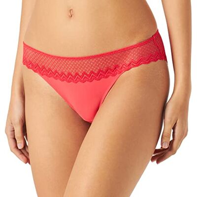 Billet Doux Damesslip, rood hibiscus, 44 Billet Doux Damesslip, rood hibiscus, 44