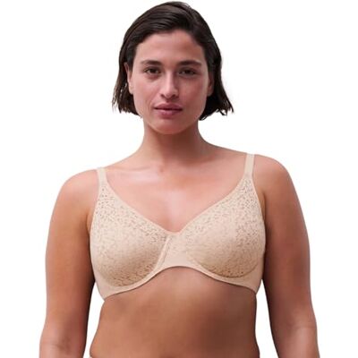 Chantelle Women's Norah Molded Bra, Nude Blush, 40E Chantelle Women's Norah Molded Bra, Nude Blush, 40E