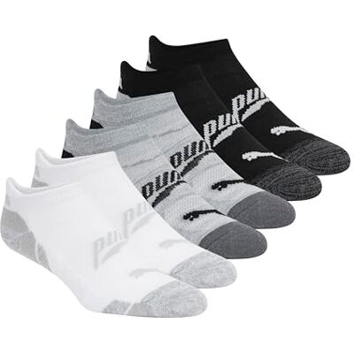 PUMA Running Sokken 6 Pack 1/2 Terry Low Cut Sokken dames PUMA Running Sokken 6 Pack 1/2 Terry Low Cut Sokken dames