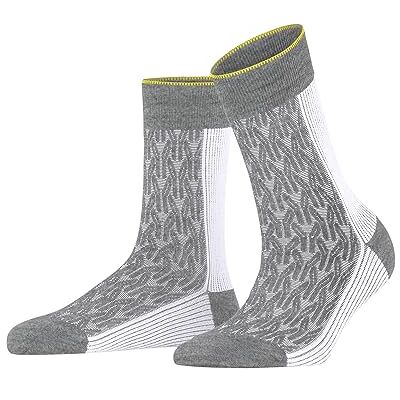 FALKE Dames Sokken Immersive Mesh W SO Wol Gedessineerd 1 Paar, Grijs (Light Grey Melange 3830), 39-40 FALKE Dames Sokken Immersive Mesh W SO Wol Gedessineerd 1 Paar, Grijs (Light Grey Melange 3830), 39-40