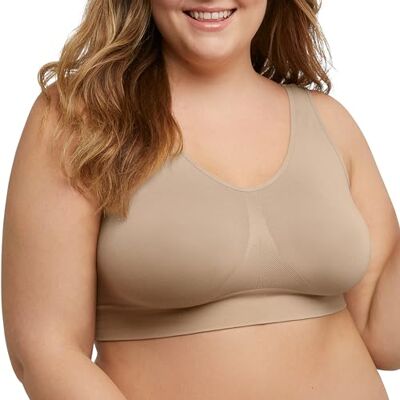 Just My Size dames Pure Comfort BH, Naakt, 3XL Just My Size dames Pure Comfort BH, Naakt, 3XL