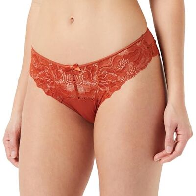 DIM Generous Essential Damesslip, kant, 1 stuk, Bruin, M DIM Generous Essential Damesslip, kant, 1 stuk, Bruin, M