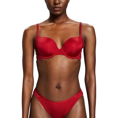 ESPRIT Gevoerde beha voor dames, rood, 70D ESPRIT Gevoerde beha voor dames, rood, 70D
