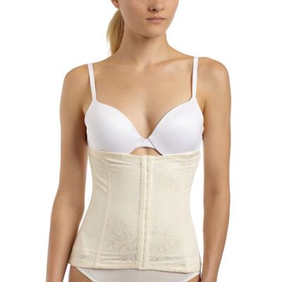 Maidenform Take inches off-waist nipper jas hoge taille effect vlakke buik dames, beige (blush), XXL Maidenform Take inches off-waist nipper jas hoge taille effect vlakke buik dames, beige (blush), XXL