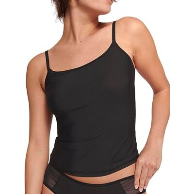 Sloggi Dames Soft Adapt Spaghetti Shirt 01, Zwart, L, zwart, L Sloggi Dames Soft Adapt Spaghetti Shirt 01, Zwart, L, zwart, L