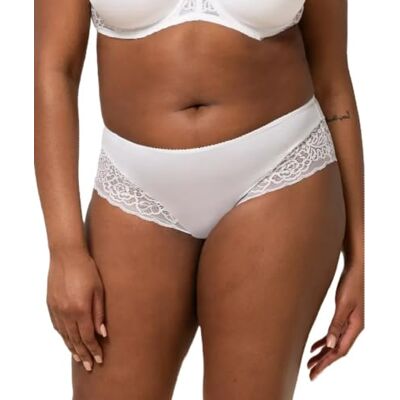 Triumph Amourette Spotlight X Hipster voor dames, wit (wit (03)), EU 44 Triumph Amourette Spotlight X Hipster voor dames, wit (wit (03)), EU 44