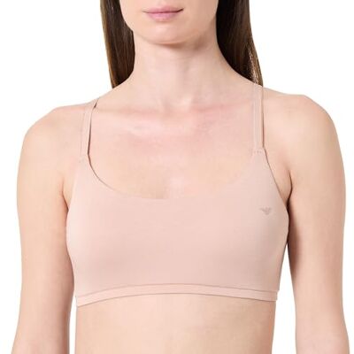 Giorgio Armani Dames Essential Studs Gewatteerde Bralette Roze XL, roze, XL Giorgio Armani Dames Essential Studs Gewatteerde Bralette Roze XL, roze, XL