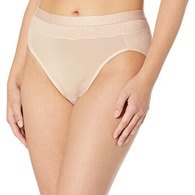 Bali Prachtig zelfverzekerde lichte lek- en menstruatiebescherming voor dames Hi Cut, Zacht Taupe, 34 Bali Prachtig zelfverzekerde lichte lek- en menstruatiebescherming voor dames Hi Cut, Zacht Taupe, 34