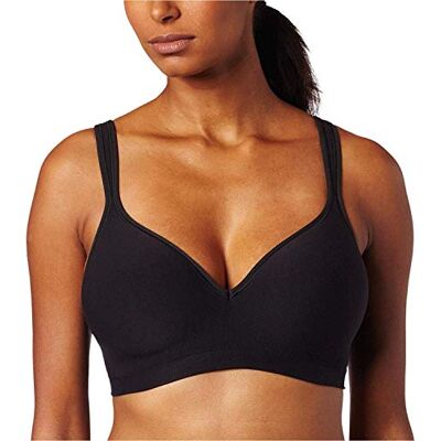 Bali Dames Comfort Revolution Wire Free Bra zwart XL Bali Dames Comfort Revolution Wire Free Bra zwart XL