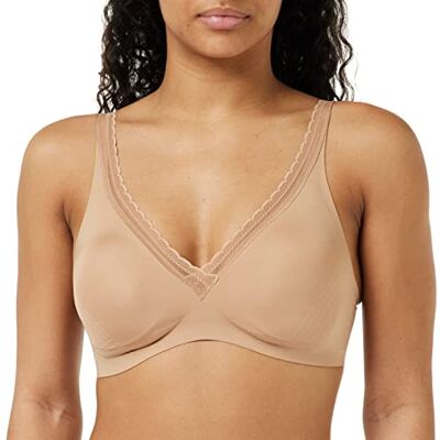 Sloggi Dames Body Adapt Twist T-Shirt BH Gevoerde beha, Nostalgic Brown, XS Sloggi Dames Body Adapt Twist T-Shirt BH Gevoerde beha, Nostalgic Brown, XS