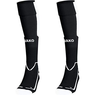 JAKO Lazio Sokken, Uniseks-Volwassene, Zwart En Wit, 35-38 JAKO Lazio Sokken, Uniseks-Volwassene, Zwart En Wit, 35-38