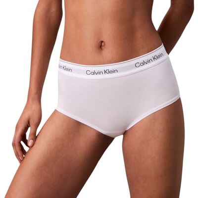 Calvin Dames BOYSHORT LV00QF8527 jongensshorts, wit (wit), XS, Wit (wit), XS Calvin Dames BOYSHORT LV00QF8527 jongensshorts, wit (wit), XS, Wit (wit), XS