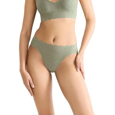 Sloggi Women's Zero Feel Bliss High Leg Slips, Moss Green Old, XS, Moss Green Old, XS Sloggi Women's Zero Feel Bliss High Leg Slips, Moss Green Old, XS, Moss Green Old, XS