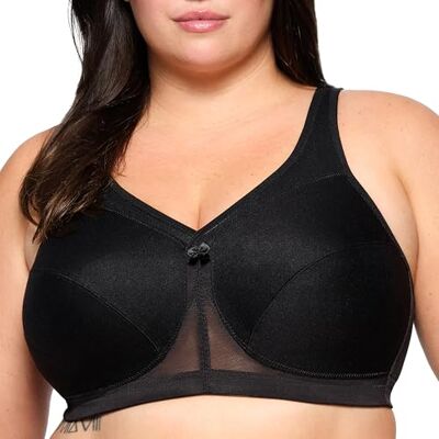 Glamorise MagicLift Active Support BH Draadloos 1005, Zwart, 85E Glamorise MagicLift Active Support BH Draadloos 1005, Zwart, 85E