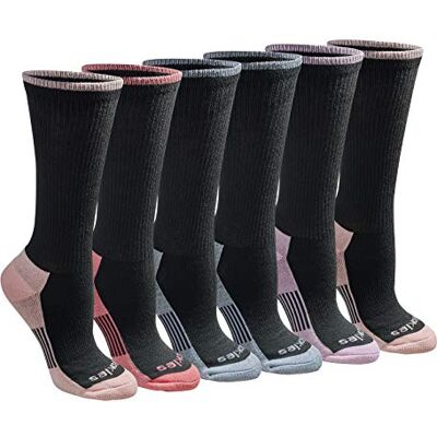 Dickies CHEROKEE Casual sok voor dames (Pack van 12), Zwart met blauwachtig (6 paar), 37-40 EU Dickies CHEROKEE Casual sok voor dames (Pack van 12), Zwart met blauwachtig (6 paar), 37-40 EU