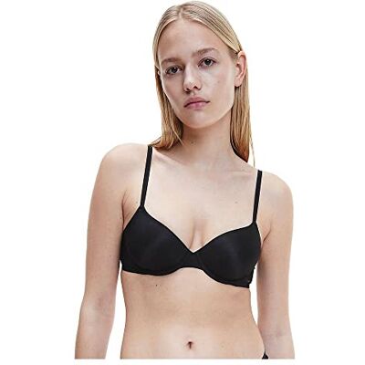 Calvin Demi-plunge beha voor dames, licht gevoerd, met beugel, zwart, 65B Calvin Demi-plunge beha voor dames, licht gevoerd, met beugel, zwart, 65B