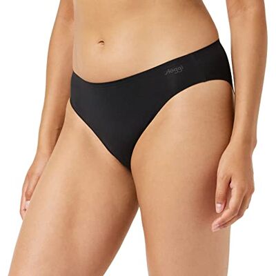 Sloggi Dames Zero One Tai Slip, zwart, XS Sloggi Dames Zero One Tai Slip, zwart, XS