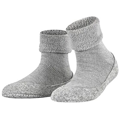 FALKE Dames Stopper sokken Cosyshoe W Hp wol Noppen op de zool 1 paar, Grijs Light Grey 3400, 41/42 EU FALKE Dames Stopper sokken Cosyshoe W Hp wol Noppen op de zool 1 paar, Grijs Light Grey 3400, 41/42 EU