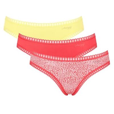 Sloggi GO Crush Mini C3P Multiple Colours 15, Meerdere kleuren 15, XXL Sloggi GO Crush Mini C3P Multiple Colours 15, Meerdere kleuren 15, XXL