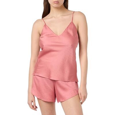 Triumph Dames Silky Sensuality J PSW 01 X Pajama Set, Peach Blossom, 38, peach blossom, 38 Triumph Dames Silky Sensuality J PSW 01 X Pajama Set, Peach Blossom, 38, peach blossom, 38