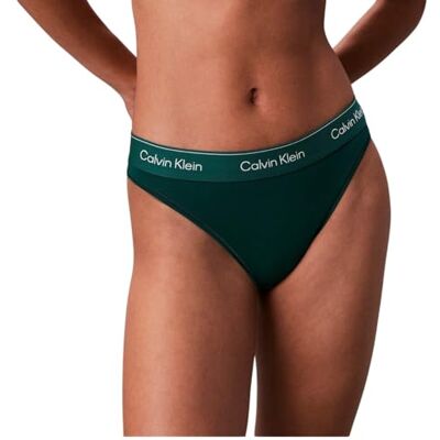 Calvin Dames hoge benen TANGA LV00QF8524 tanga, groen (gras), L, Groen (Turf), L Calvin Dames hoge benen TANGA LV00QF8524 tanga, groen (gras), L, Groen (Turf), L