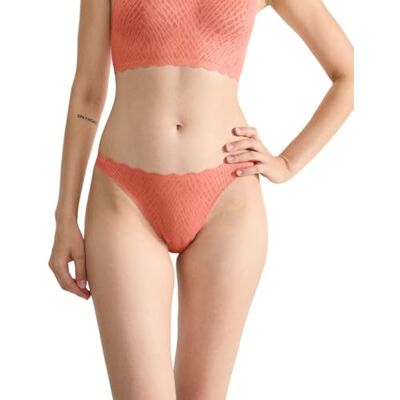 Sloggi Dames Zero Feel Bliss String Modern (pak van 1), Mooie abrikoos, XL Sloggi Dames Zero Feel Bliss String Modern (pak van 1), Mooie abrikoos, XL