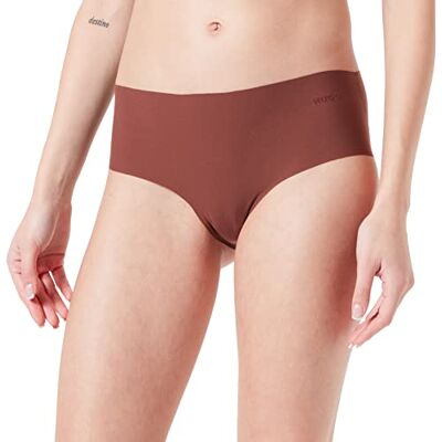 HUGO Dames Laser Cut Hipster, Medium Brown210, M HUGO Dames Laser Cut Hipster, Medium Brown210, M
