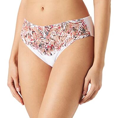 Sans Complexe Elise Fantaisy 60PAH62 Slip, bedrukt, Tropical wit, 46/48 Sans Complexe Elise Fantaisy 60PAH62 Slip, bedrukt, Tropical wit, 46/48