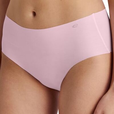 CALIDA Natural Skin Seamless-midi-slip, Cradle to Cradle Certified® dames, naadloos, temperatuurregulerend en sneldrogend, Frappe Rose-roze, 32-34 CALIDA Natural Skin Seamless-midi-slip, Cradle to Cradle Certified® dames, naadloos, temperatuurregulerend en sneldrogend, Frappe Rose-roze, 32-34