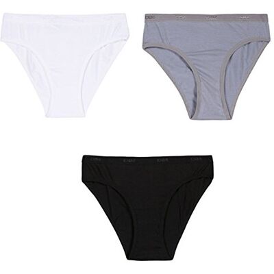 DIM Meisjesbroekjes, katoen, Eco zacht en comfortabel, 3 stuks, Wit, 16 Jaren DIM Meisjesbroekjes, katoen, Eco zacht en comfortabel, 3 stuks, Wit, 16 Jaren