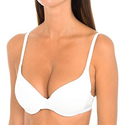 DIM Invisifit BH voor dames, Kleur: Parelmoer, 90B DIM Invisifit BH voor dames, Kleur: Parelmoer, 90B