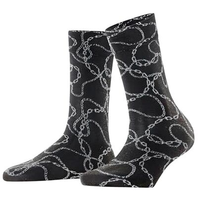 FALKE Dames Sokken Seidenglatt 40 DEN W So halfdoorzichtig eenkleurig 1 paar, Zwart Black/Silver 3103 Jewel Case, 35-38 FALKE Dames Sokken Seidenglatt 40 DEN W So halfdoorzichtig eenkleurig 1 paar, Zwart Black/Silver 3103 Jewel Case, 35-38