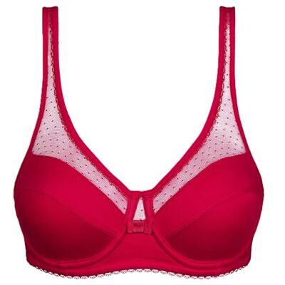 DIM Beha voor dames, Cherry rood, 80D DIM Beha voor dames, Cherry rood, 80D