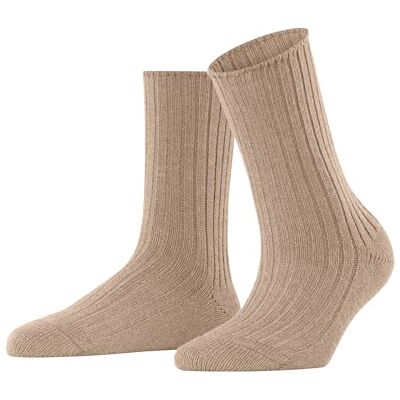 ESPRIT Dames Sokken Hygge W So wol kasjmier eenkleurig 1 paar, Bruin Camel 4220, 39-42 ESPRIT Dames Sokken Hygge W So wol kasjmier eenkleurig 1 paar, Bruin Camel 4220, 39-42