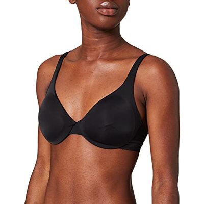 DIM Invisifree Beha met beugel voor dames, zwart, 85B, Zwart, 70B DIM Invisifree Beha met beugel voor dames, zwart, 85B, Zwart, 70B
