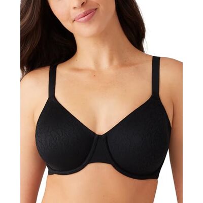 Wacoal Womens Inside Job Onderdraad BH, Zwart, 80D Wacoal Womens Inside Job Onderdraad BH, Zwart, 80D