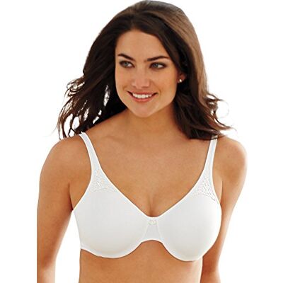 Bali Dames Passie voor Comfort Minimizer BH, Kleur: wit, 95D Bali Dames Passie voor Comfort Minimizer BH, Kleur: wit, 95D