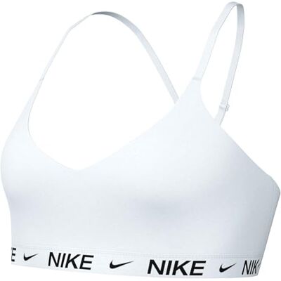 NIKE Dames sportbeha Dri-Fit Indy Light Support Bra, White/Black, FD1062-101, 2XL NIKE Dames sportbeha Dri-Fit Indy Light Support Bra, White/Black, FD1062-101, 2XL