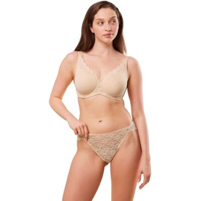Triumph Dames Amourette Highleg Tai Underwear, nude, 42 Triumph Dames Amourette Highleg Tai Underwear, nude, 42